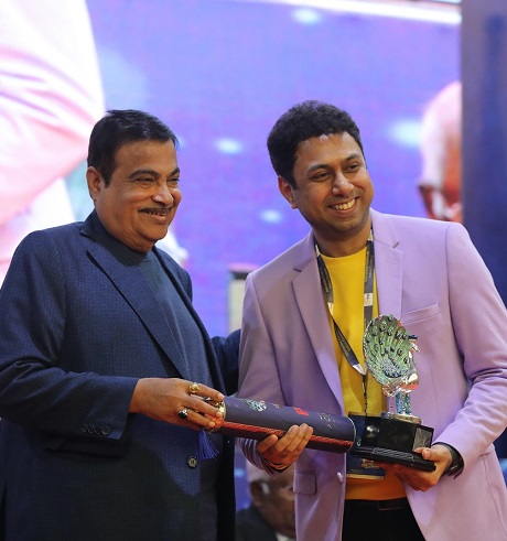 Nitin Gadkari Award Awal Madaan