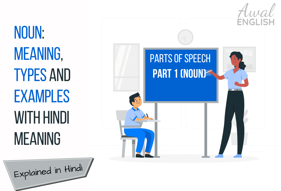 teaching student Noun types and examples