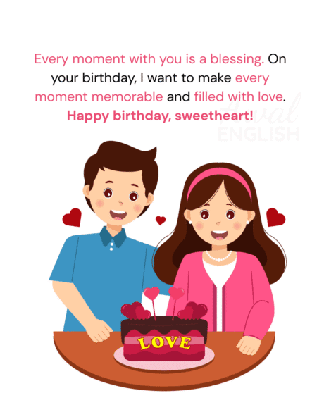 Happy Birthday sweetheart