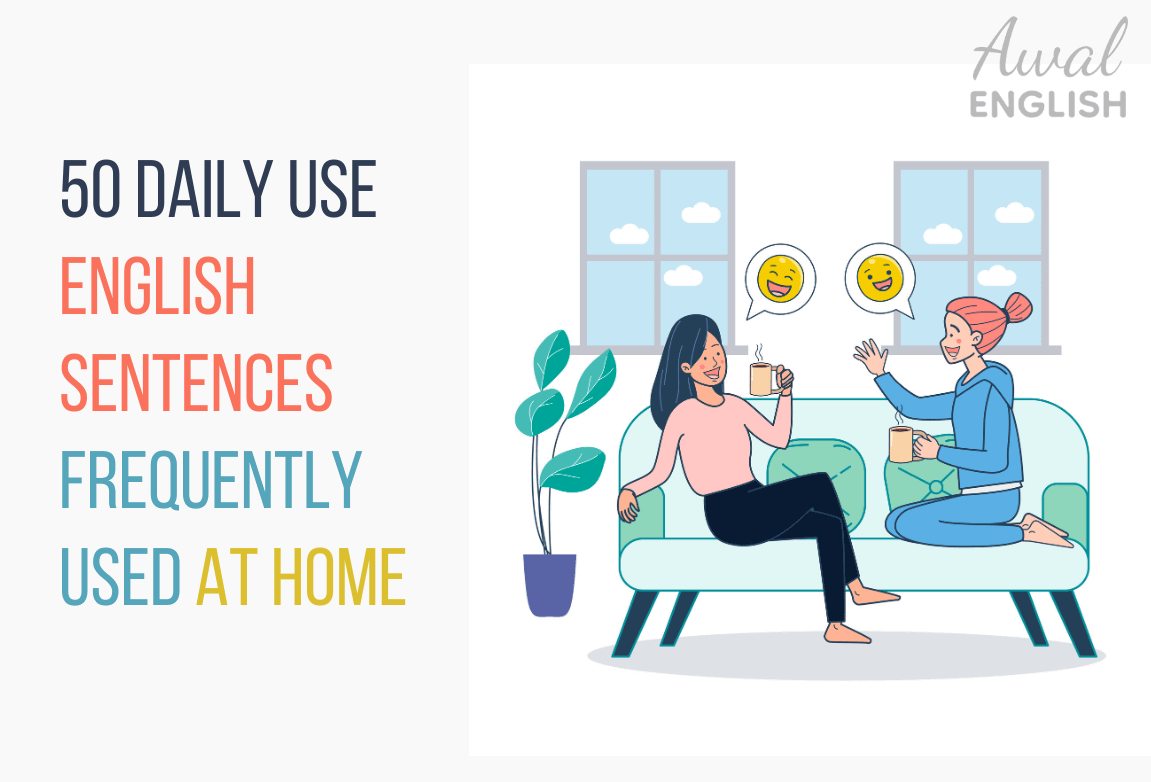 50 Daily Use English Sentences Frequently Used at Home