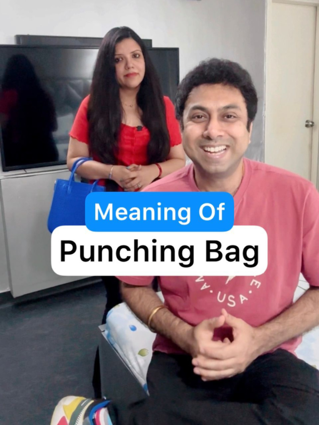 Meaning of “Punching bag” in Hindi