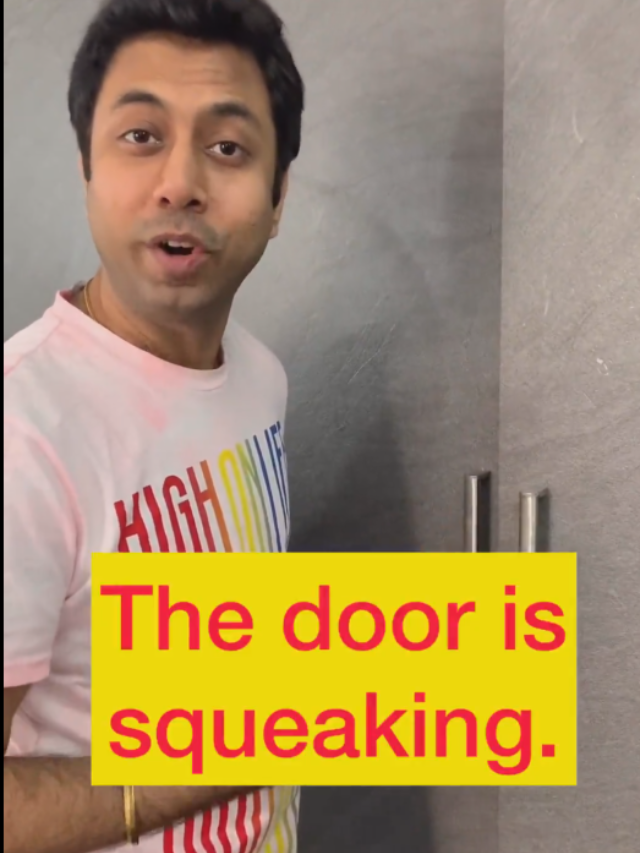 squeaking door