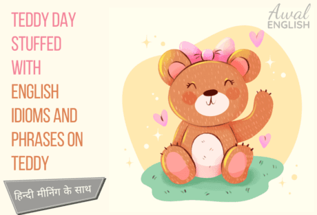 Teddy Day Stuffed with English Idioms and Phrases on Teddy