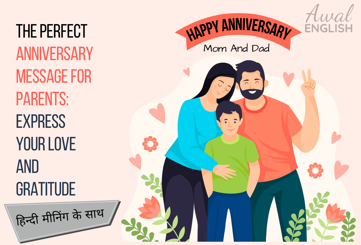 Anniversary Message for Parents