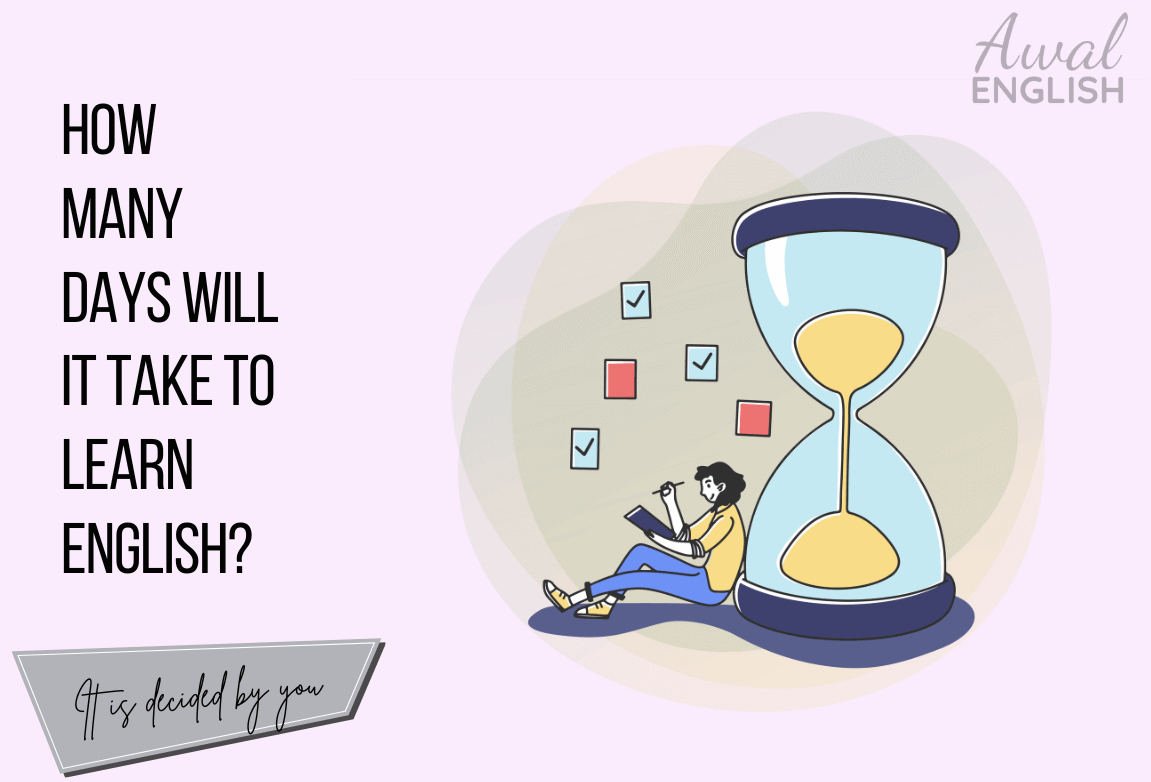 girl reading how many days will It take to learn English