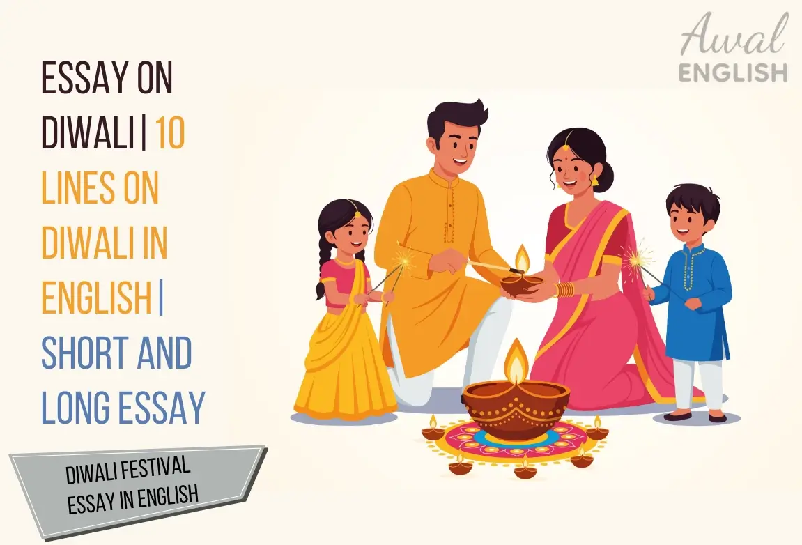 family celebrating Diwali festival